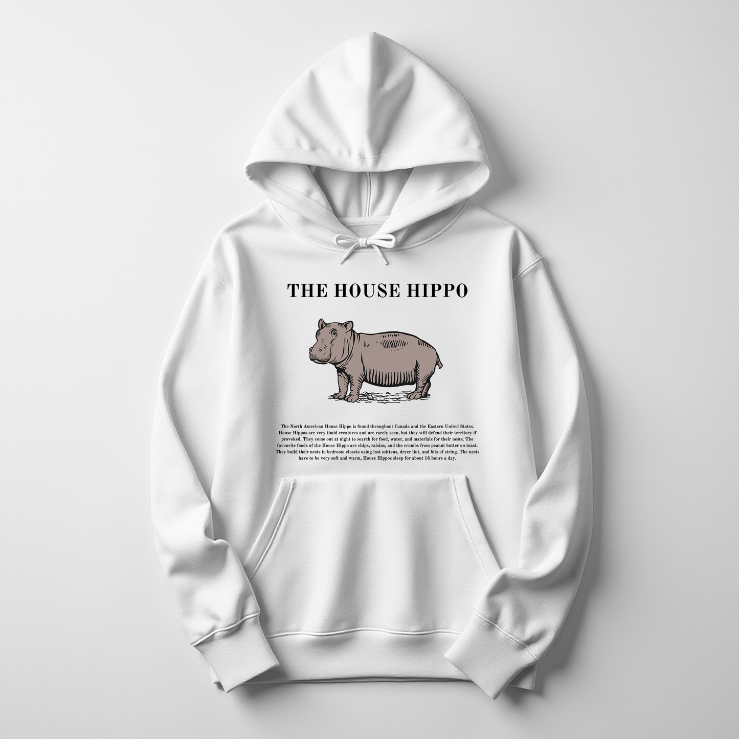 The house hippo hoodie