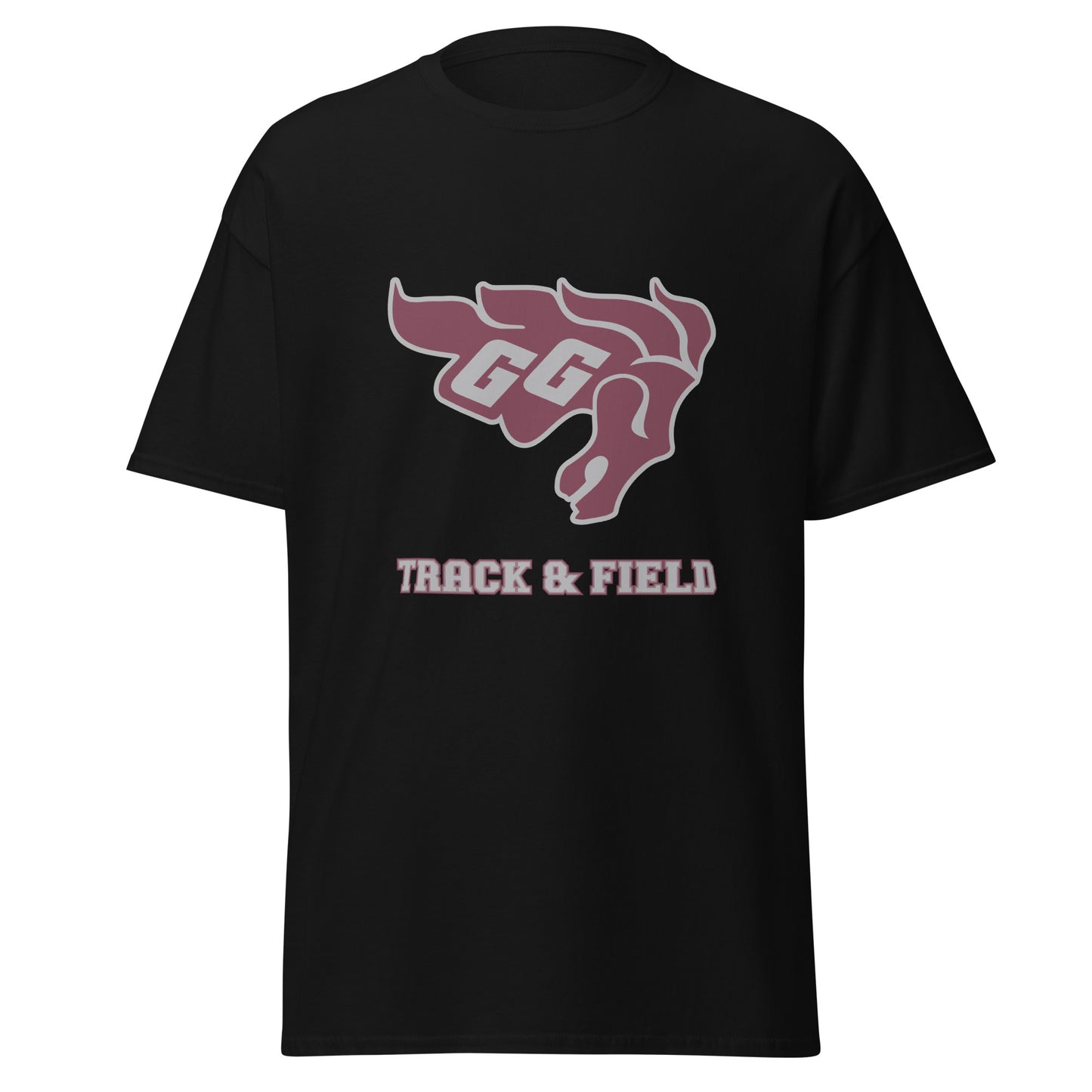 Gee-Gees Track & Field printed logo  t-shirt - unisex