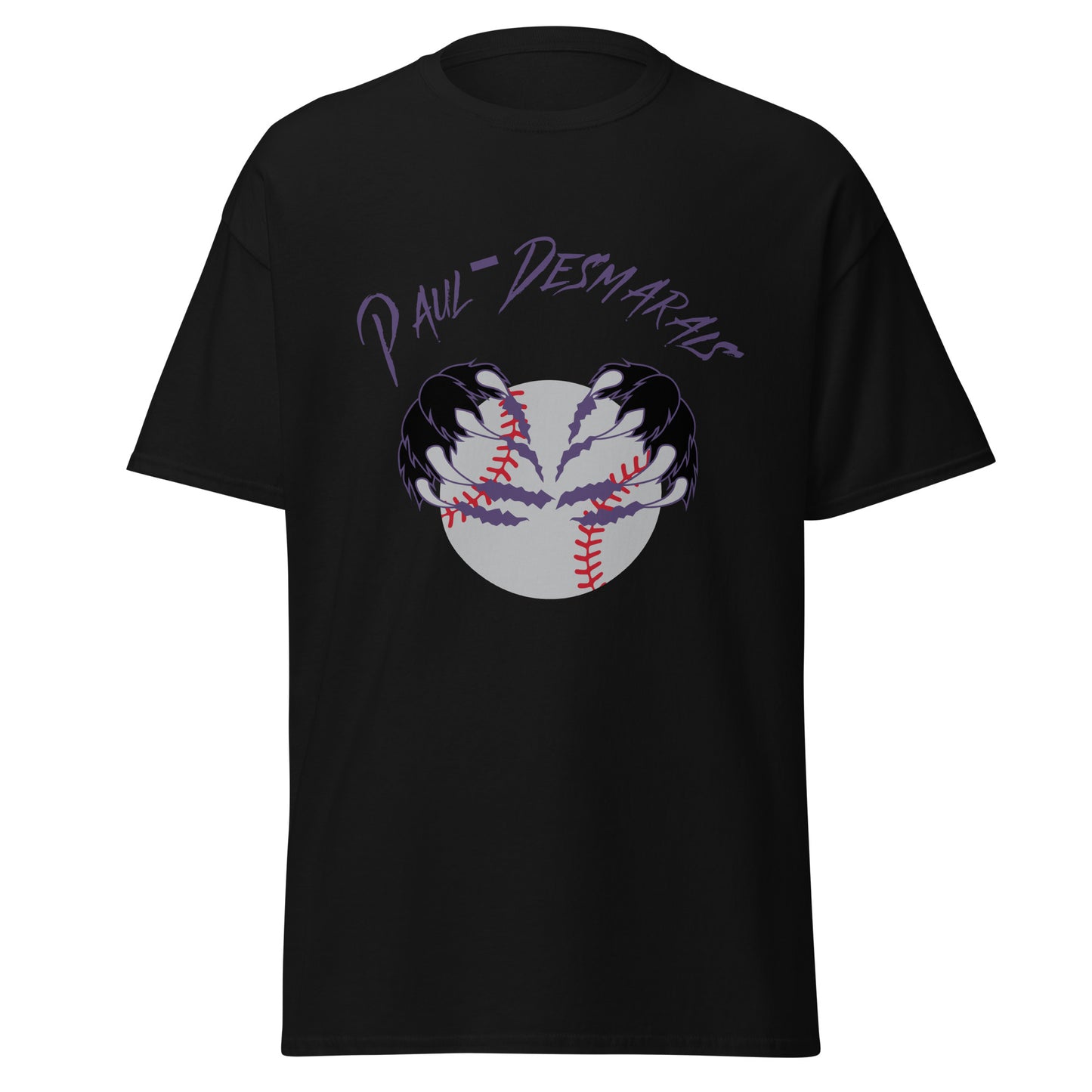 T-shirt coton unisexe équipe baseball Paul-Desmarais
