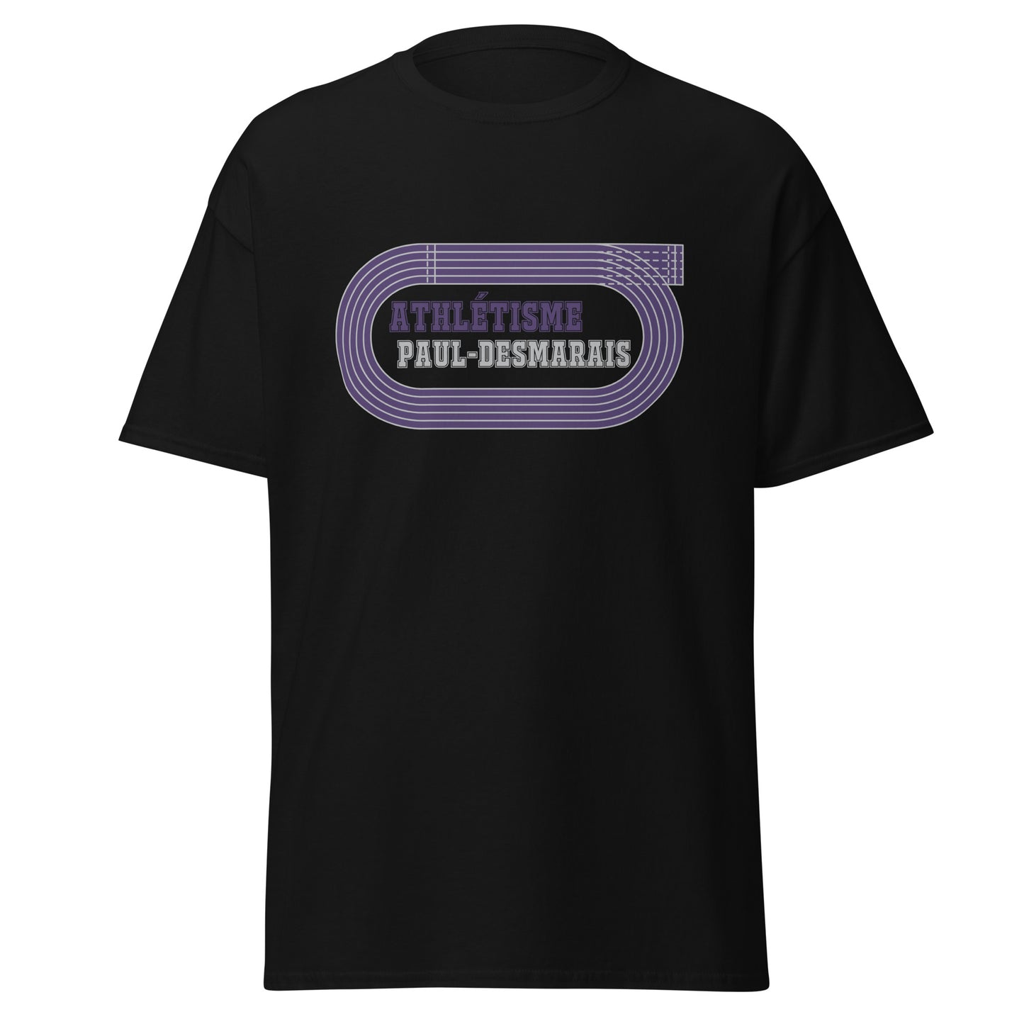 T-shirt coton unisexe équipe athlétisme Paul-Desmarais