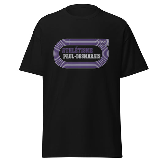 T-shirt coton unisexe équipe athlétisme Paul-Desmarais