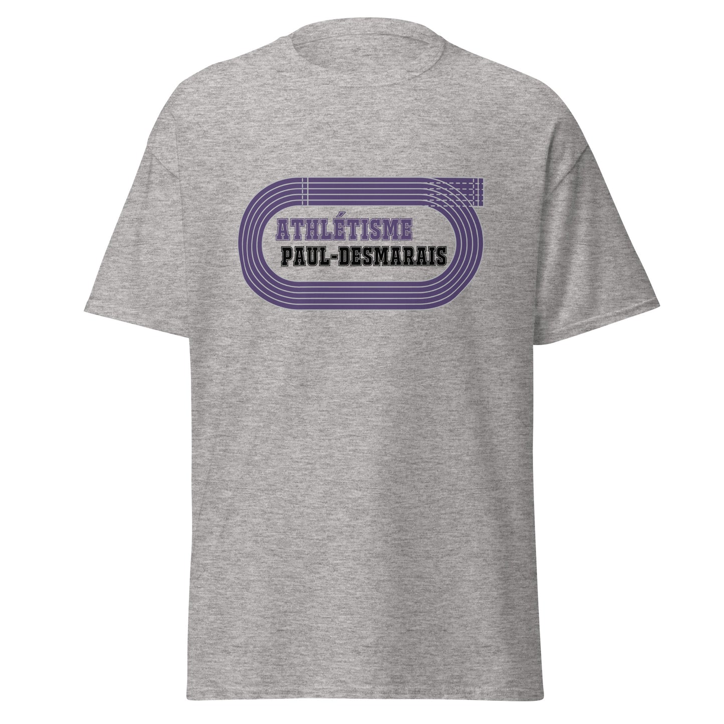 T-shirt coton unisexe équipe athlétisme Paul-Desmarais