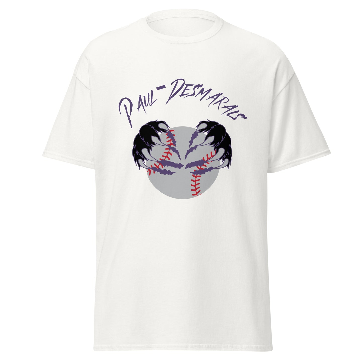 T-shirt coton unisexe équipe baseball Paul-Desmarais