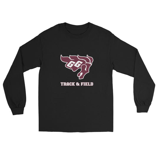 Gee-Gees Track & Field printed logo  long sleeve - unisex