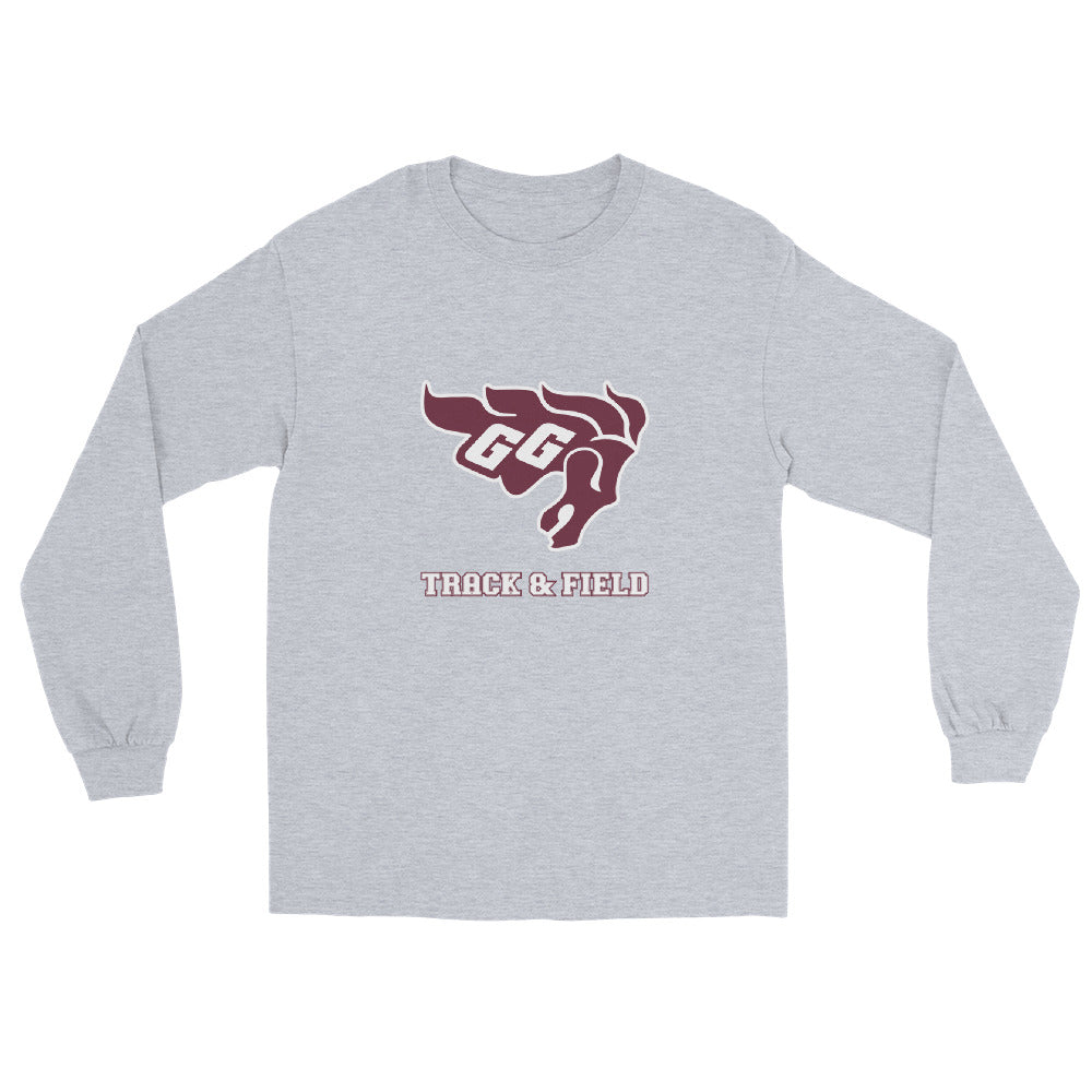 Gee-Gees Track & Field printed logo  long sleeve - unisex