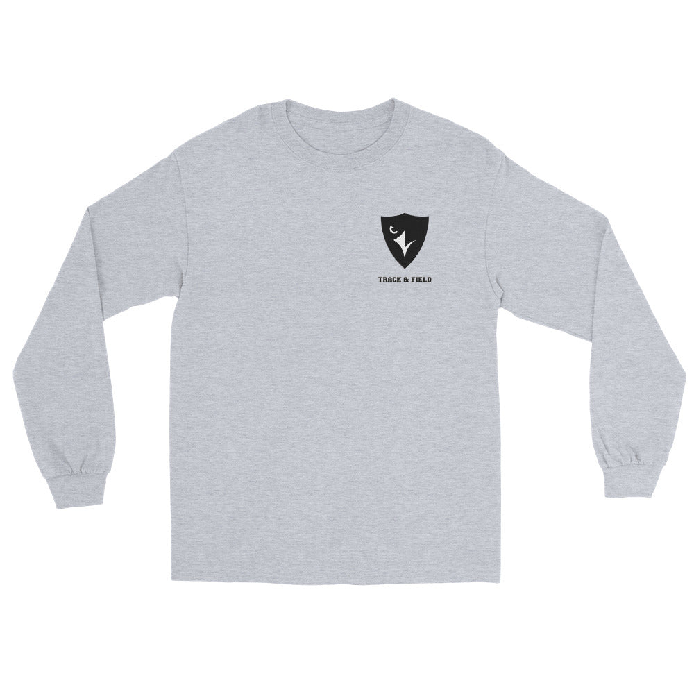 Ravens Track & Field Left chest logo printed Long Sleeve - unisex