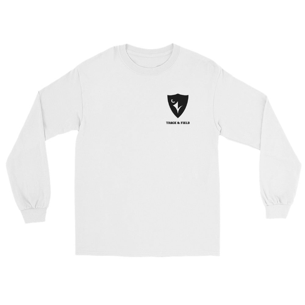 Ravens Track & Field Left chest logo printed Long Sleeve - unisex