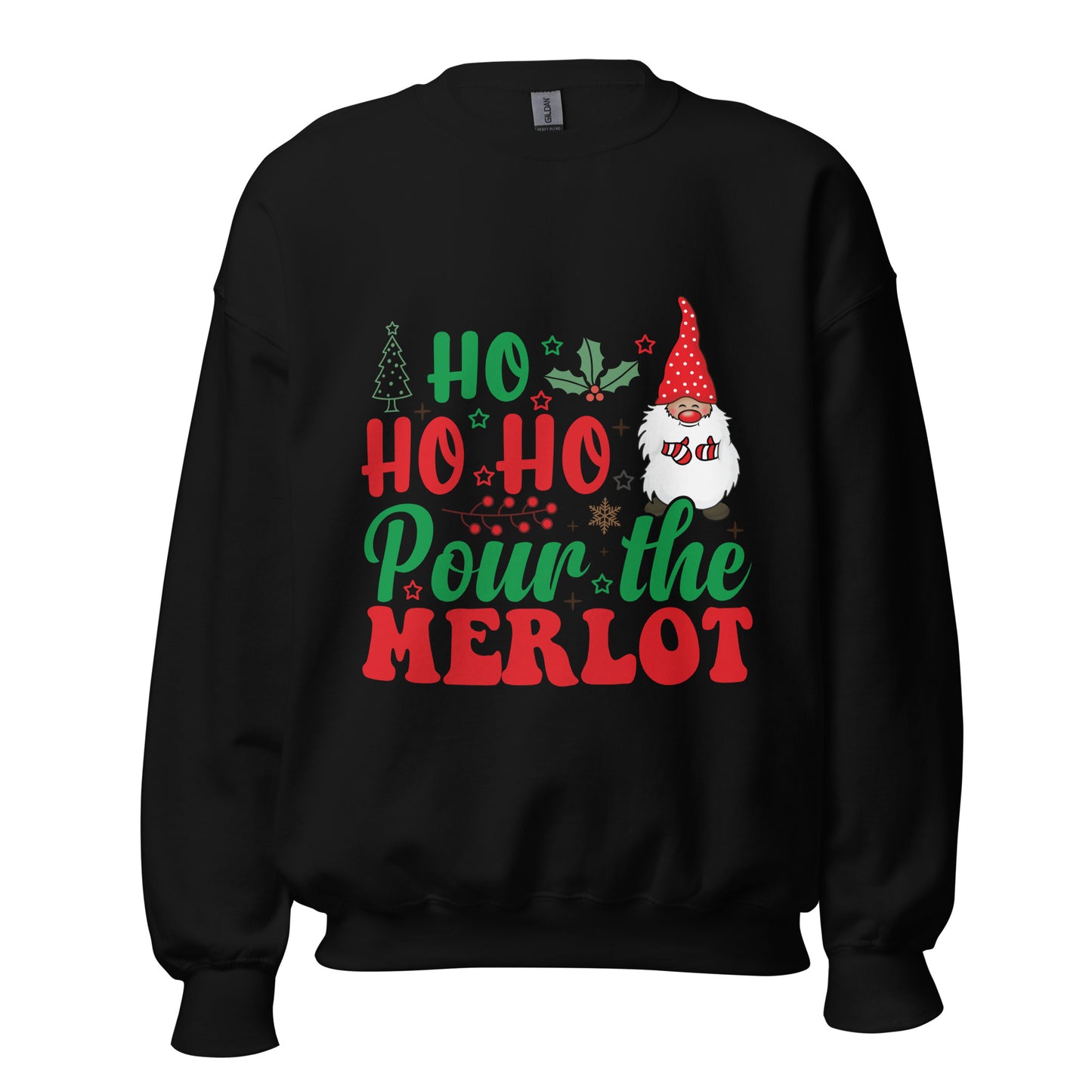 HO! HO! HO! Pour the merlot!