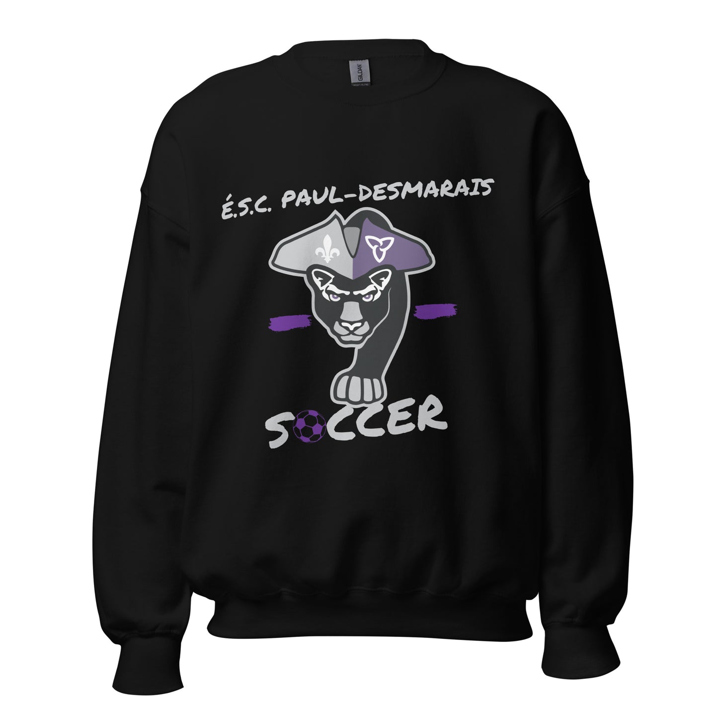Chandail manche longue unisexe équipe soccer  Paul-Desmarais soccer