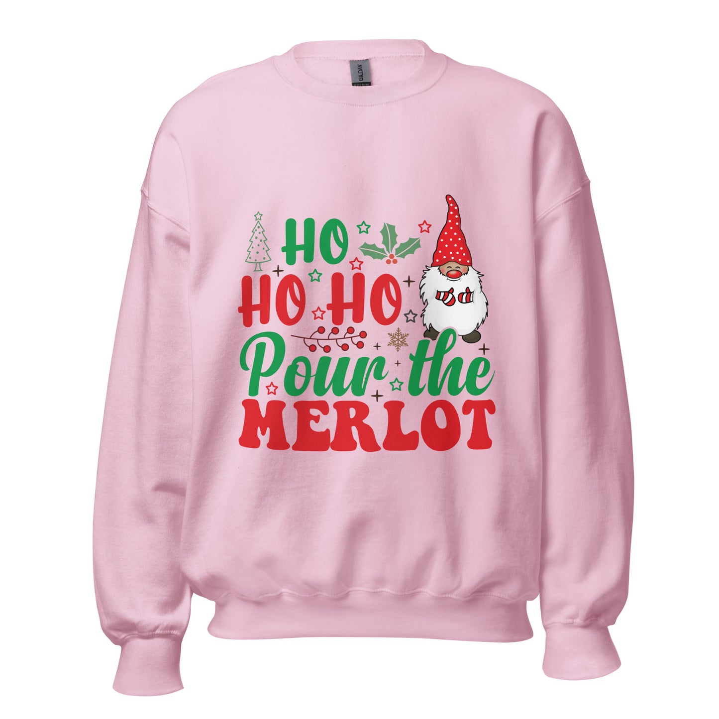 HO! HO! HO! Pour the merlot!