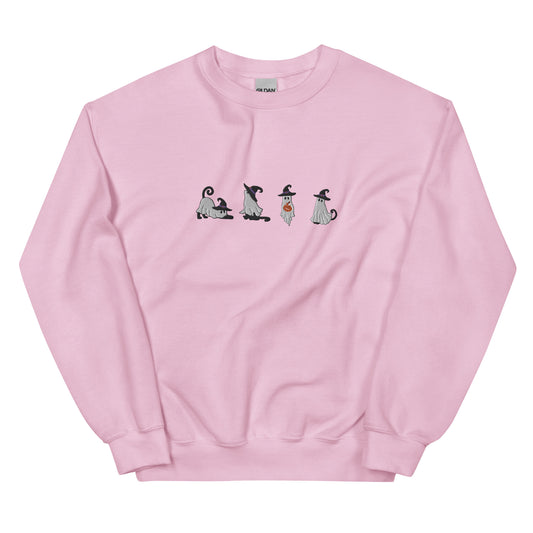 Spooky Cats  - Sweatshirt (Embroidered)