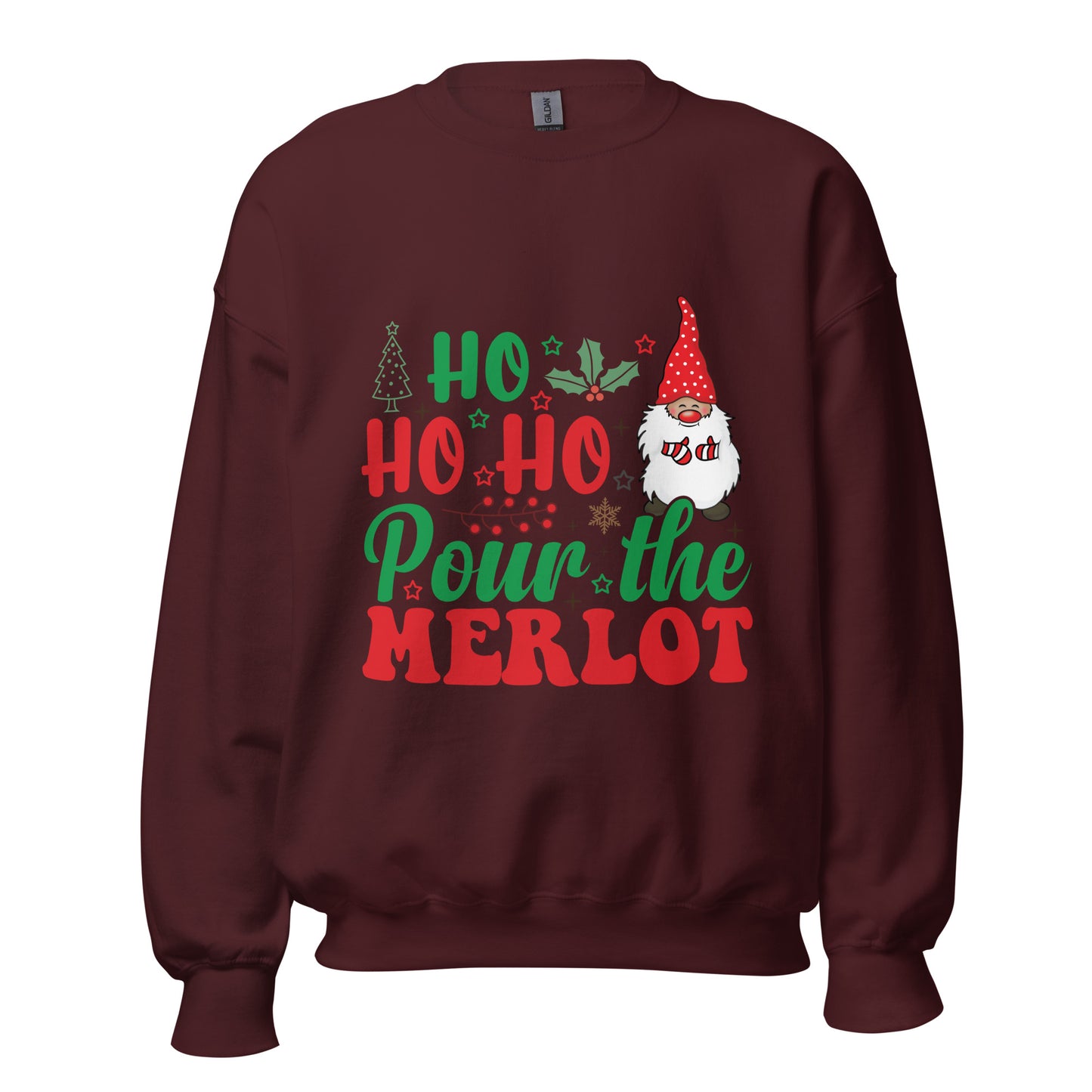 HO! HO! HO! Pour the merlot!