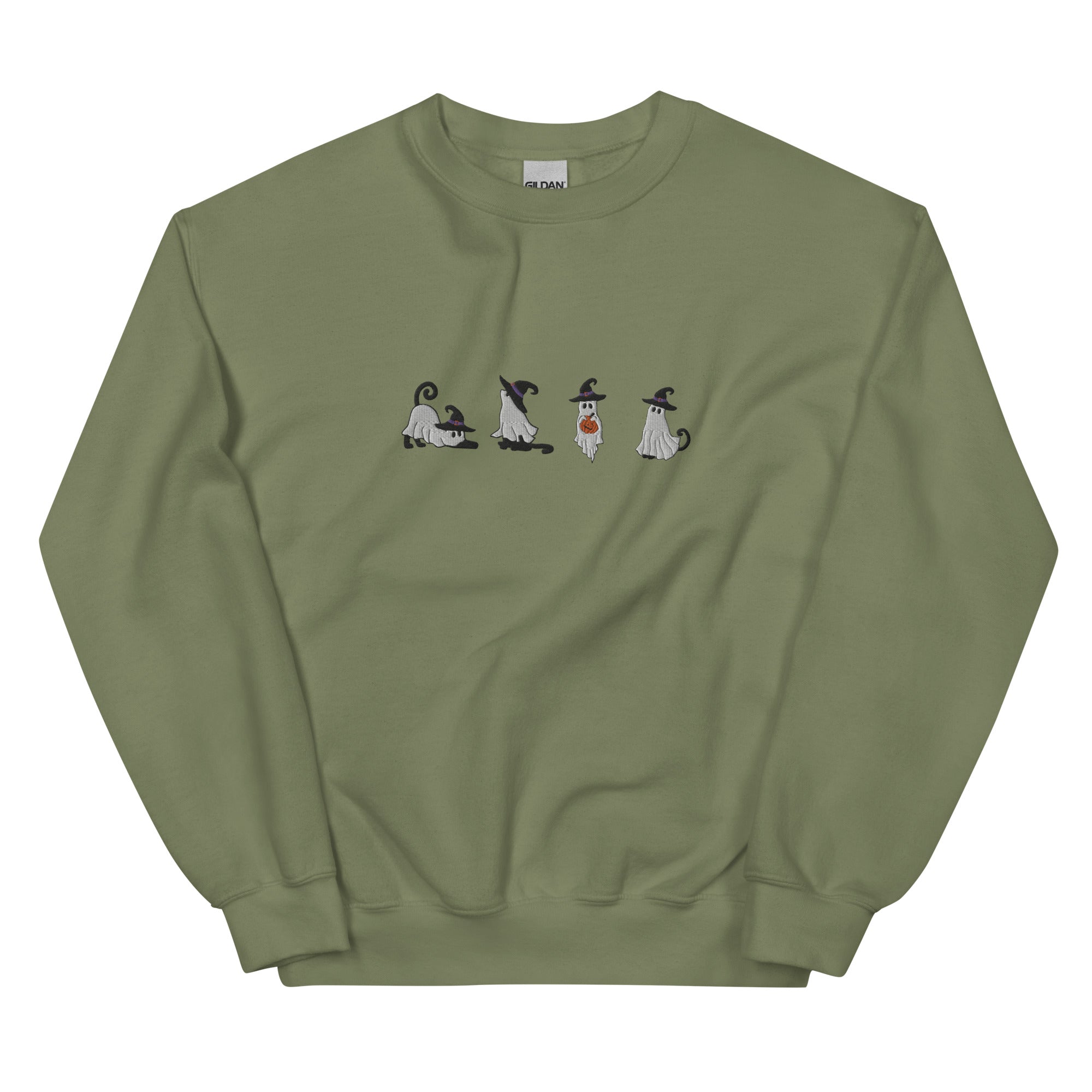 Spooky Cats  - Sweatshirt (Embroidered)