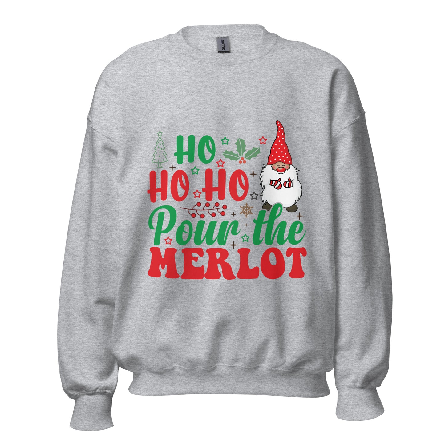 HO! HO! HO! Pour the merlot!