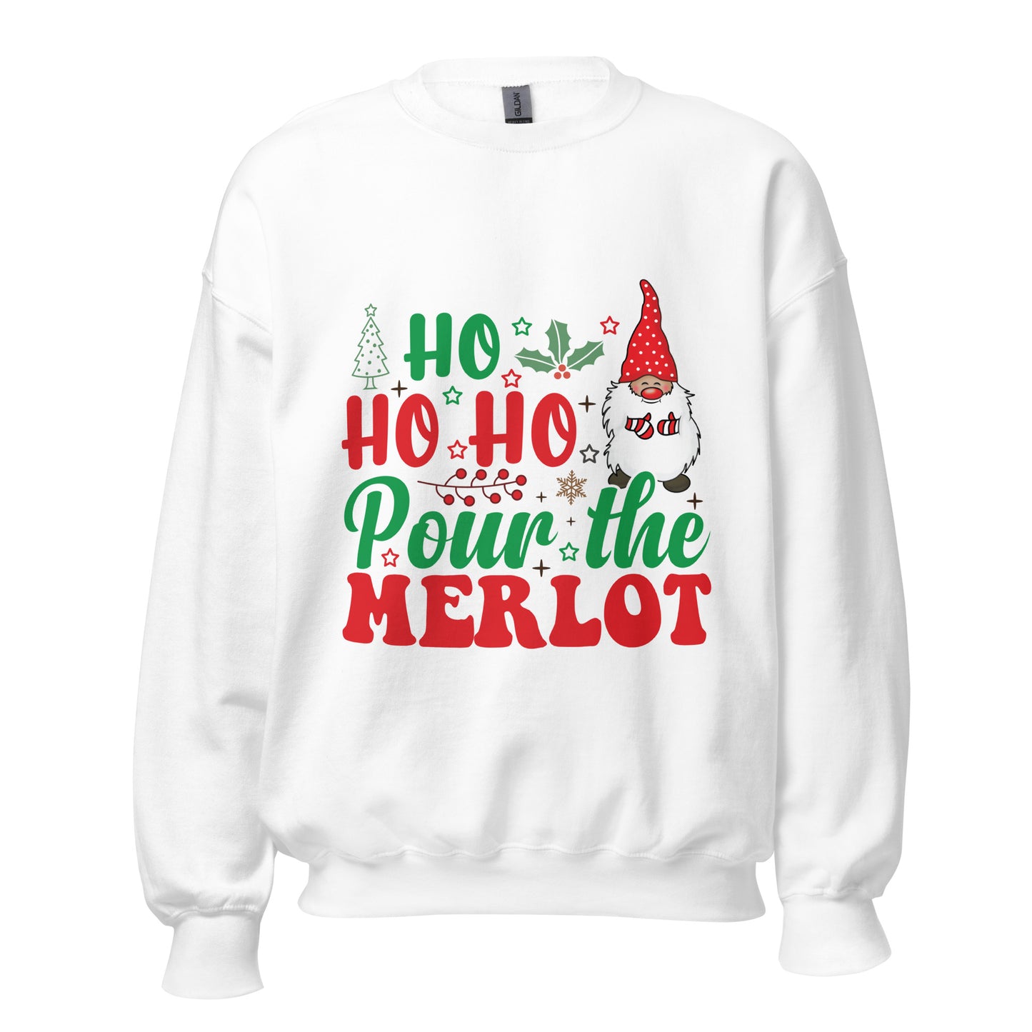 HO! HO! HO! Pour the merlot!