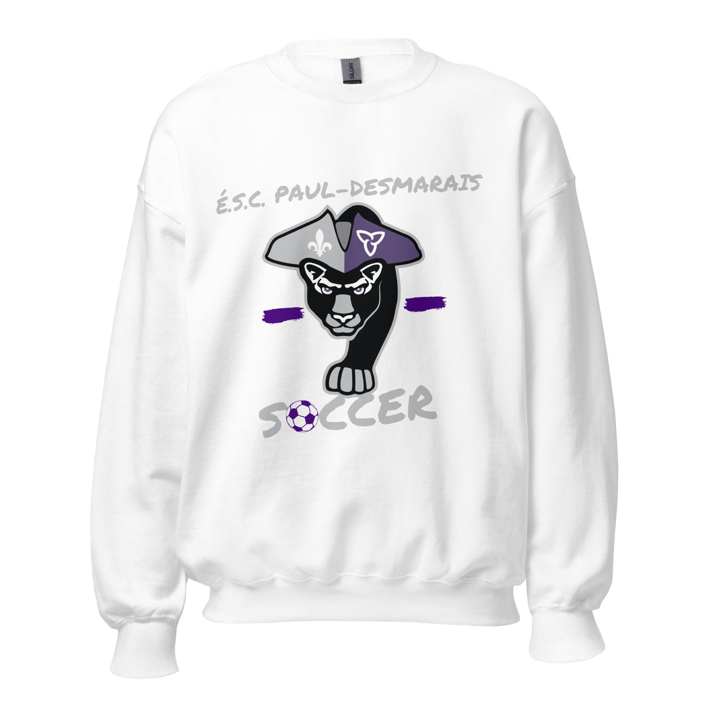 Chandail manche longue unisexe équipe soccer  Paul-Desmarais soccer