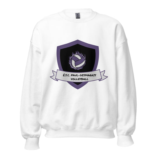 Chandail manche longue  unisexe équipe volley-ball Paul-Desmarais