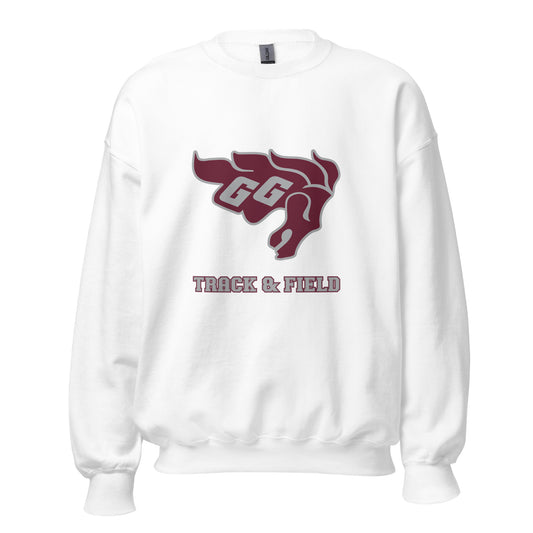 Gee-Gees Track & Field printed logo sweatshirt - unisex