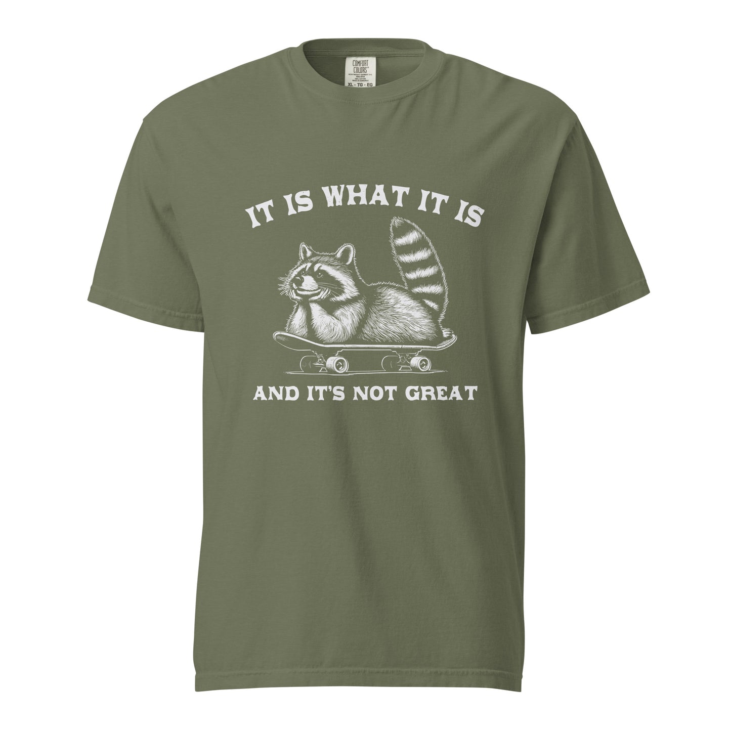 It is what it is...heavyweight t-shirt