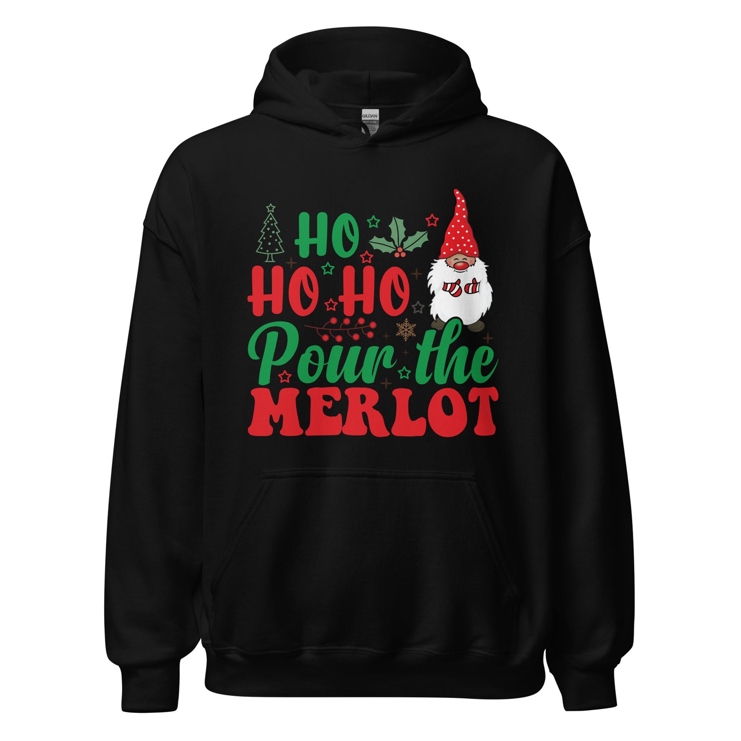 HO! HO! HO! Pour the merlot!