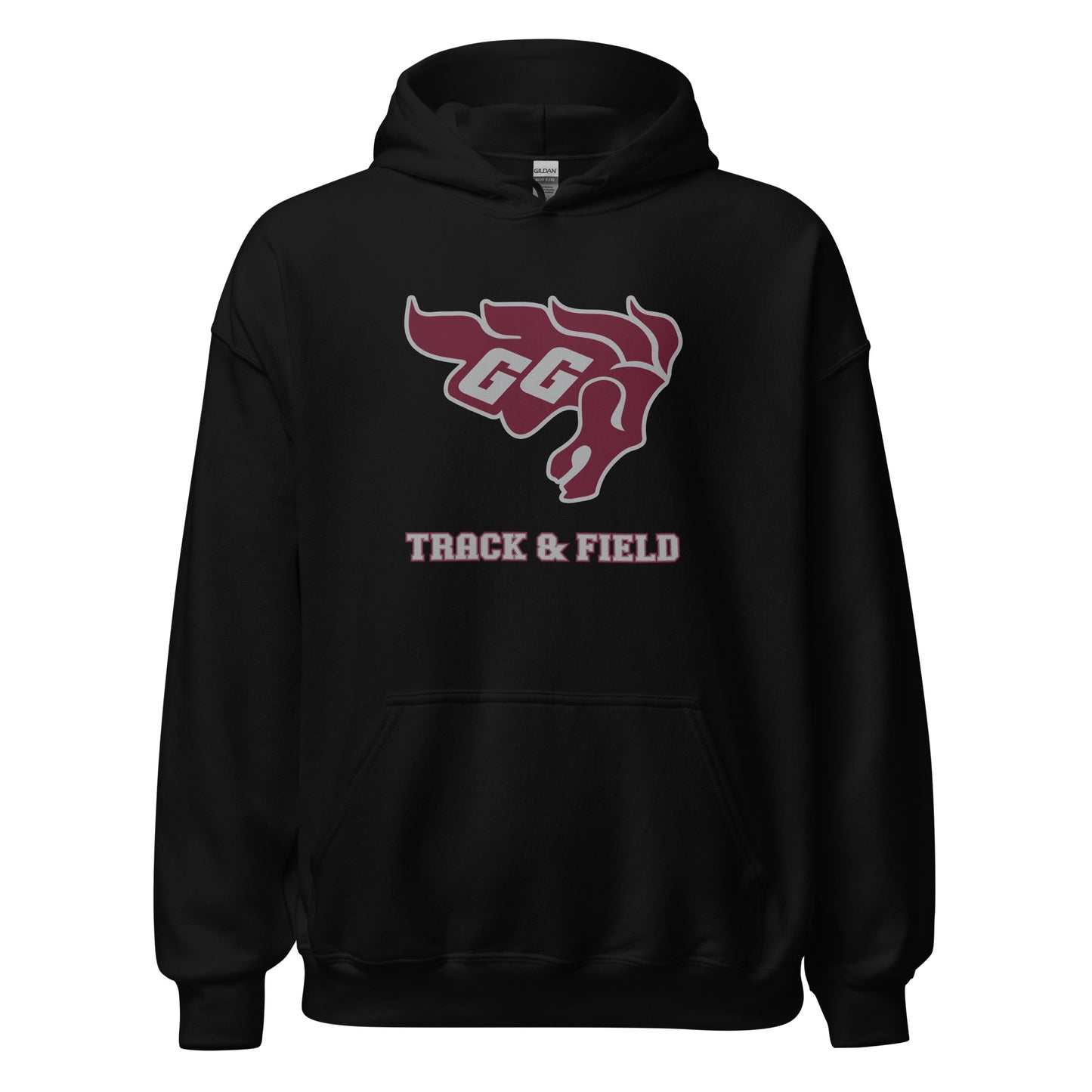 Gee-Gees Track & Field printed logo hoodie - unisex