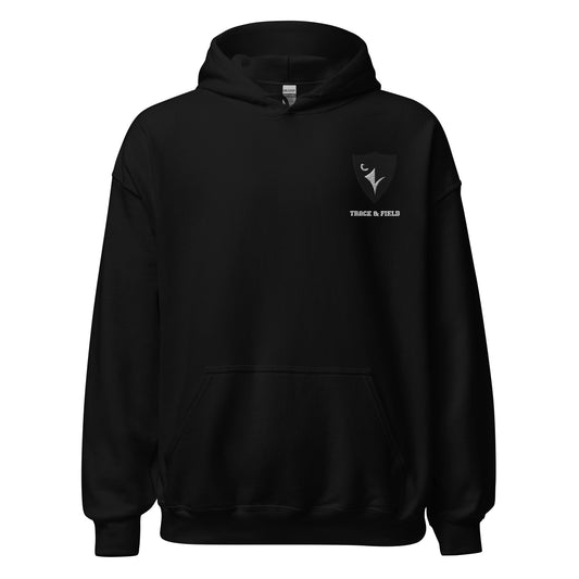 Ravens Track & Field Left chest logo embroidered hoodie - unisex
