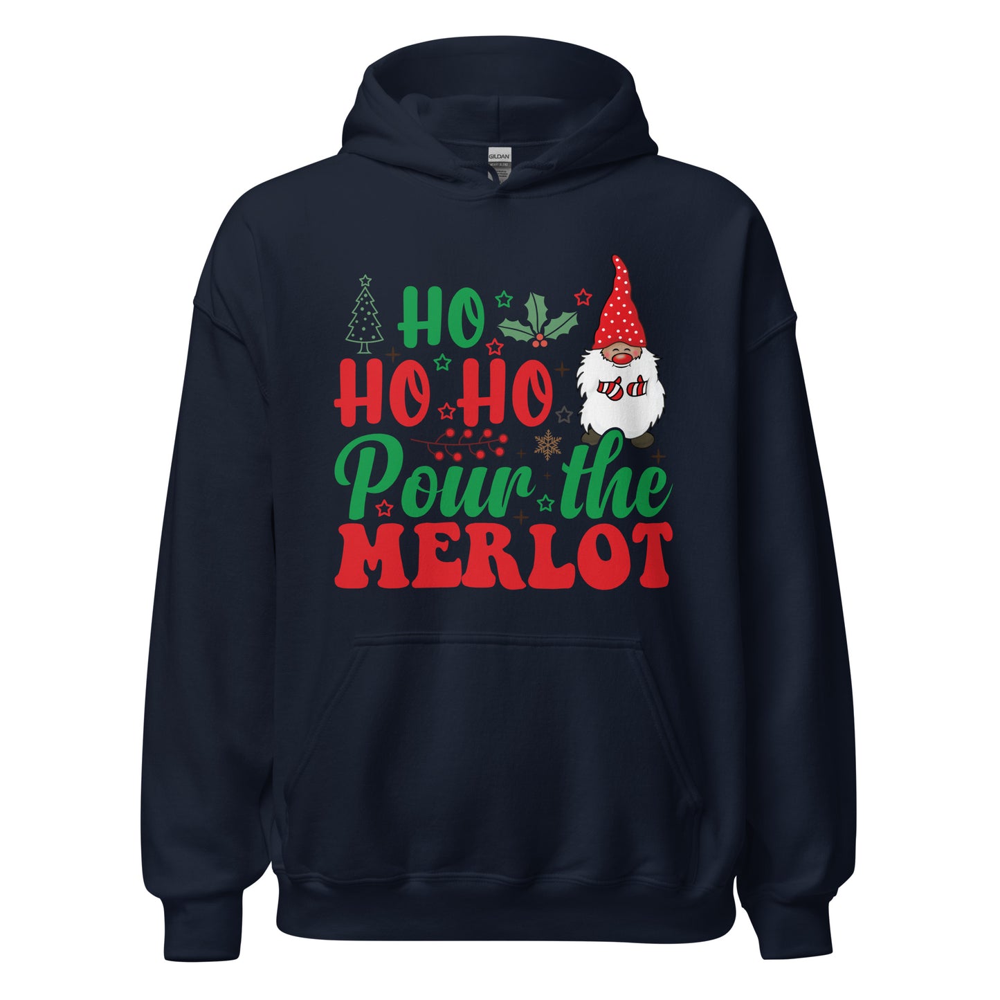 HO! HO! HO! Pour the merlot!