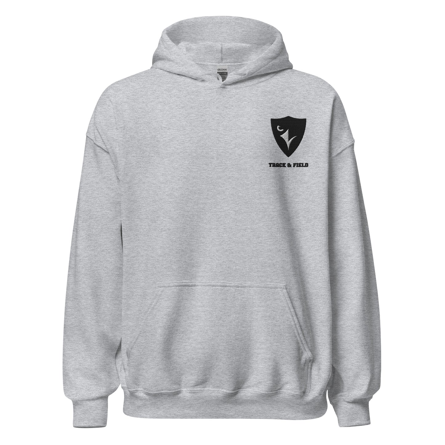 Ravens Track & Field Left chest logo embroidered hoodie - unisex