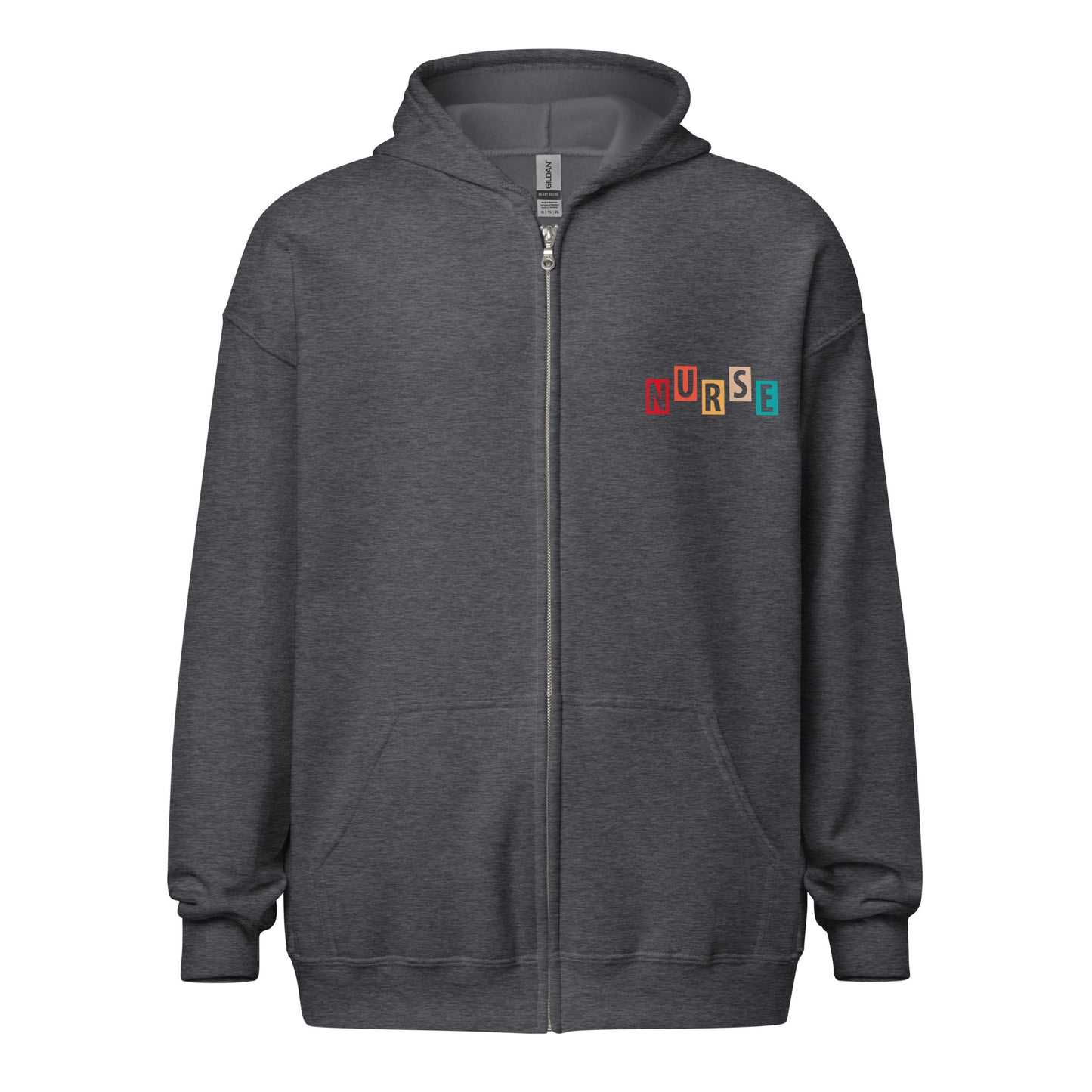 The nurse zip up