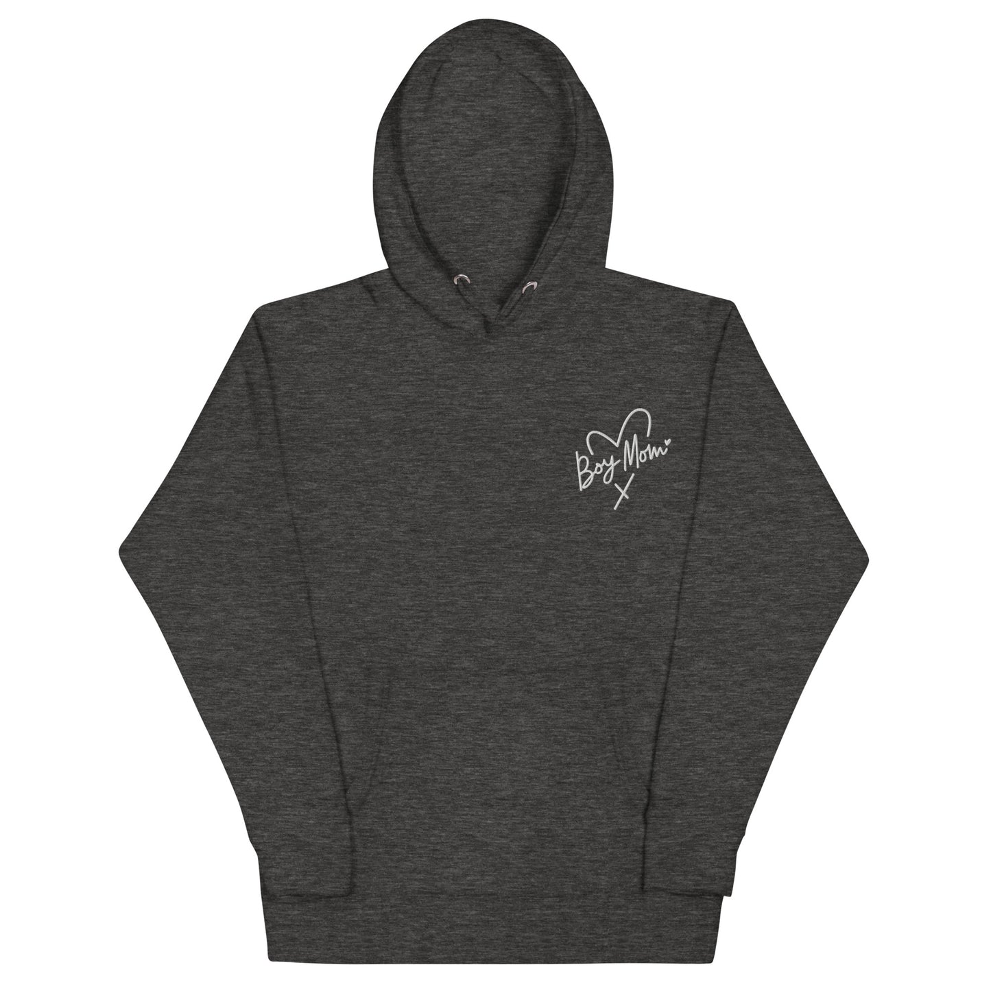Embroidered Boy Mom - Hoodie