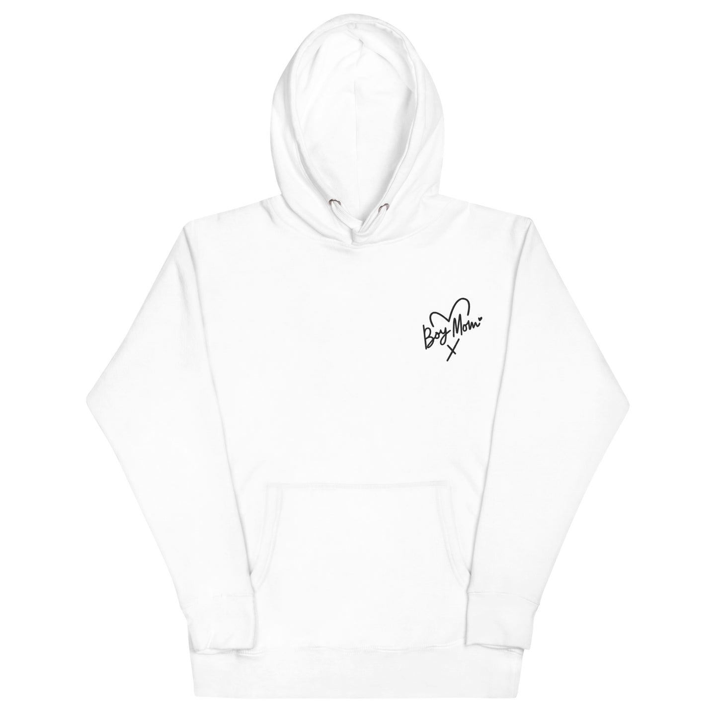 Embroidered Boy Mom - Hoodie