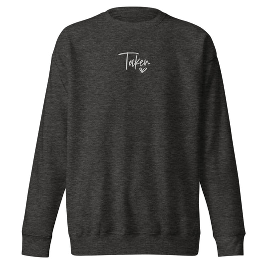 Embroidered Taken - Sweatshirt